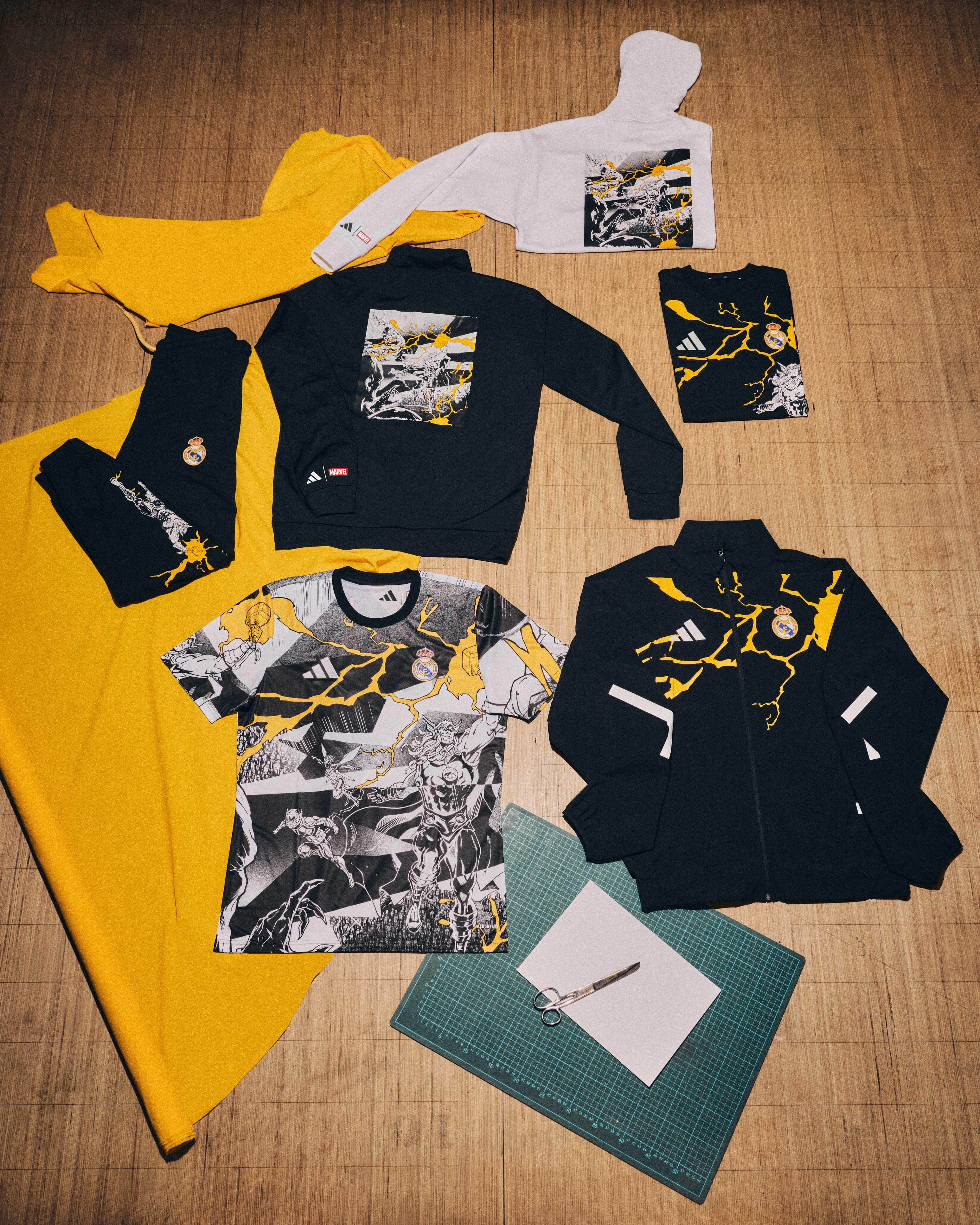 Marvel x Adidas x Real Madrid CF x All Blacks