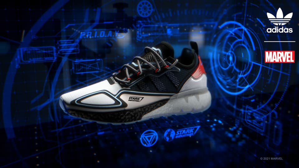 Marvel Adidas Team for New Stark Shoes | Marvel
