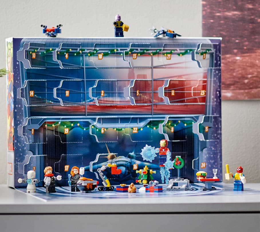 lego avengers advent calendar