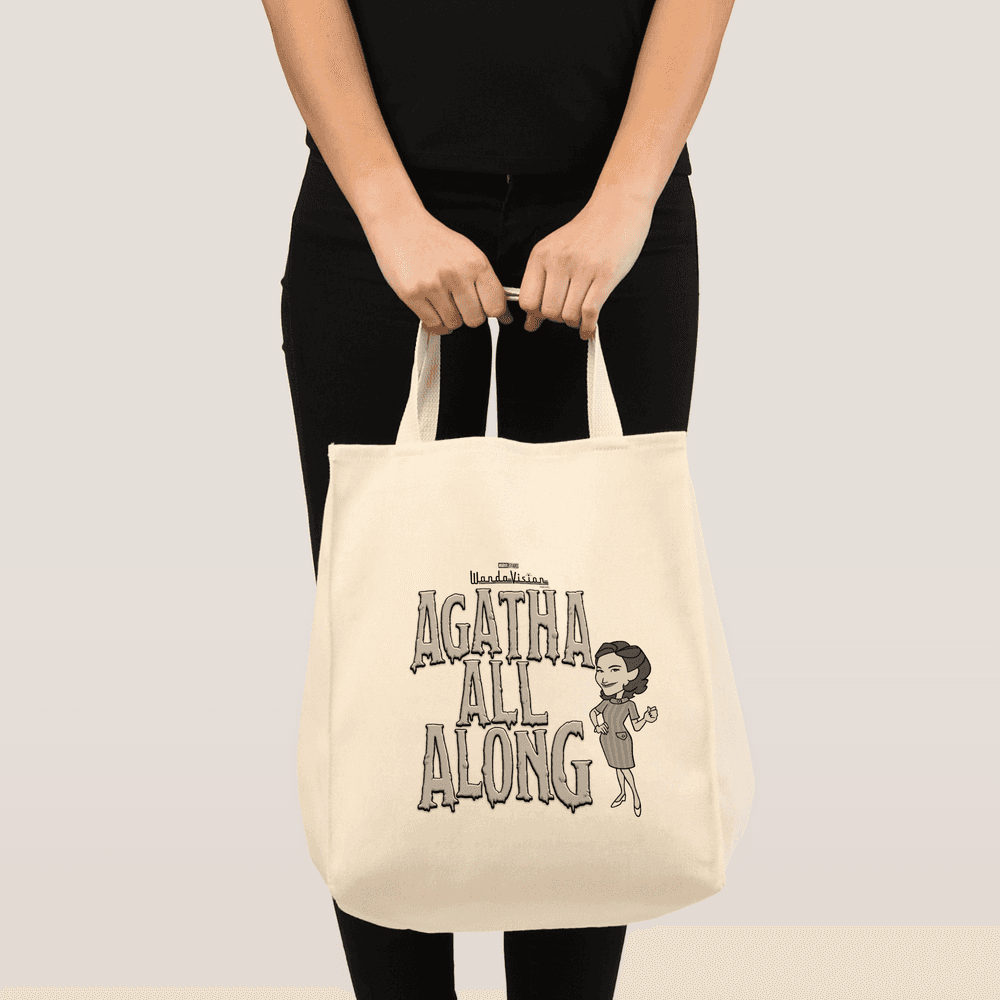 <a href=https://www.zazzle.com/agatha_all_along_tote_bag-149222565039262010>’Agatha All Along’ Grocery Tote Bag</a> / Zazzle