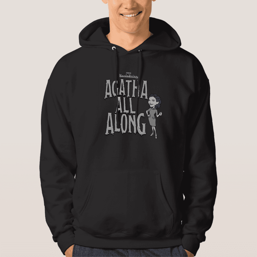 <a href=https://www.zazzle.com/agatha_all_along_hoodie-235415446299739235>’Agatha All Along’ Hoodie</a> / Zazzle