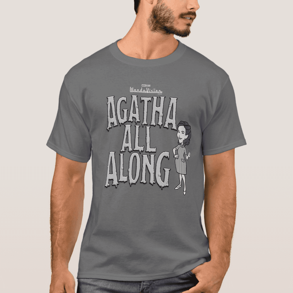 <a href=https://www.zazzle.com/agatha_all_along_t_shirt-235442875776883871>’Agatha All Along’ T-Shirt</a> / Zazzle