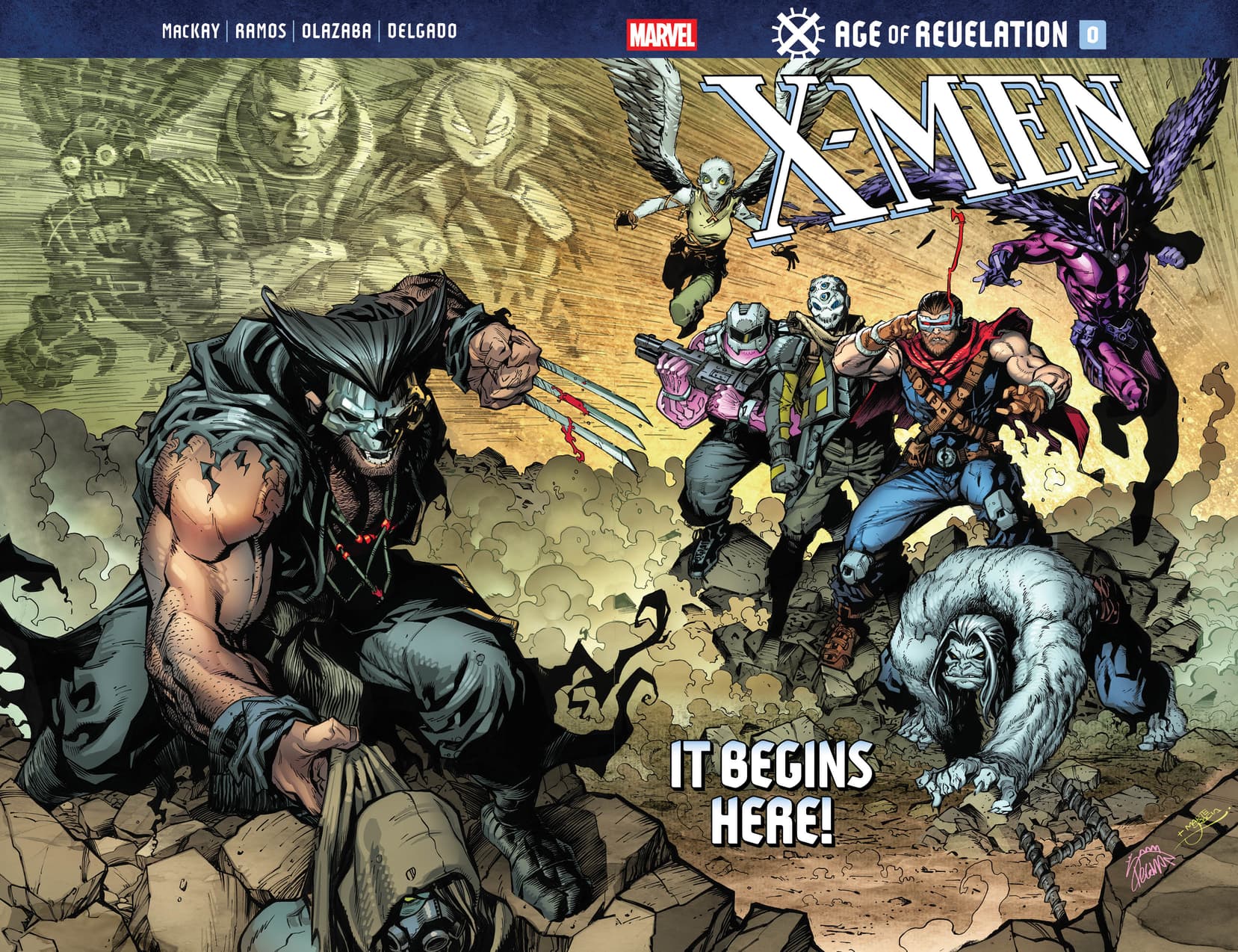 X-MEN: AGE OF REVELATION #0 Cover by RYAN STEGMAN
