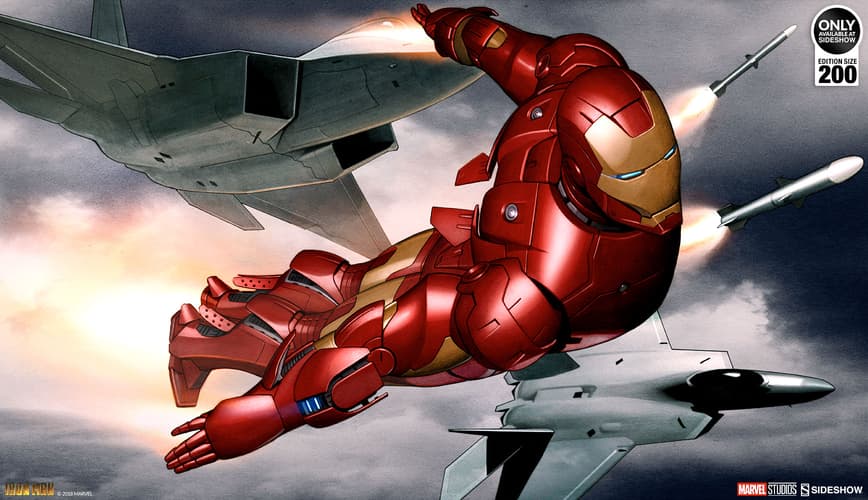 Iron Man Mark 3 Fine Art Print by Sideshow