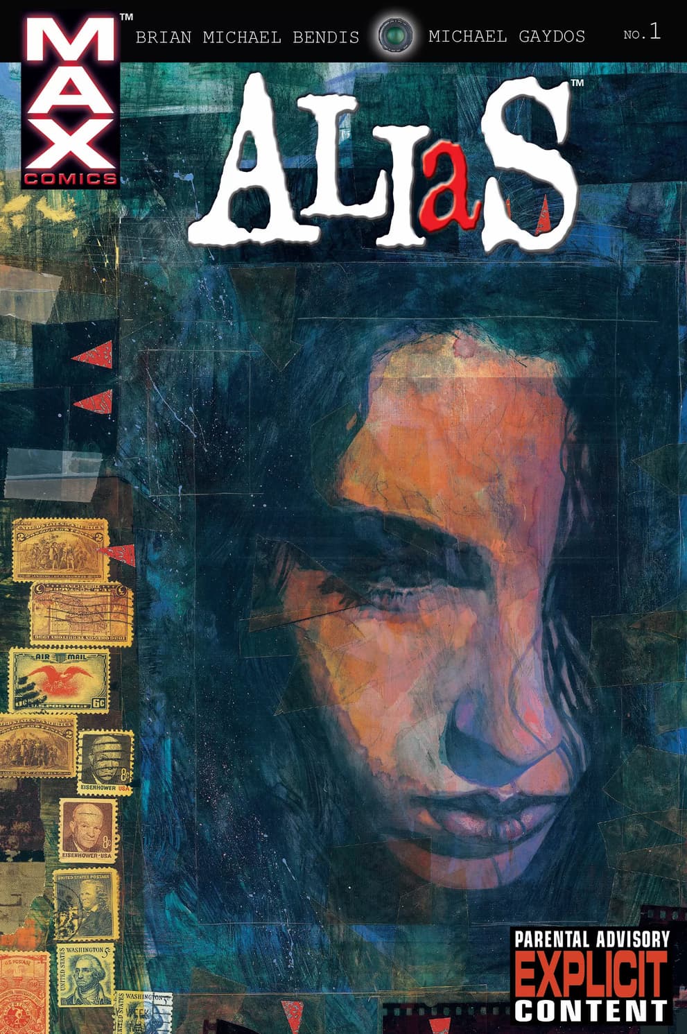 ALIAS (2001) #1 cover by David Mack