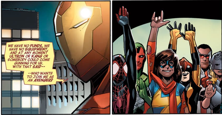 Kamala becomes an Avenger