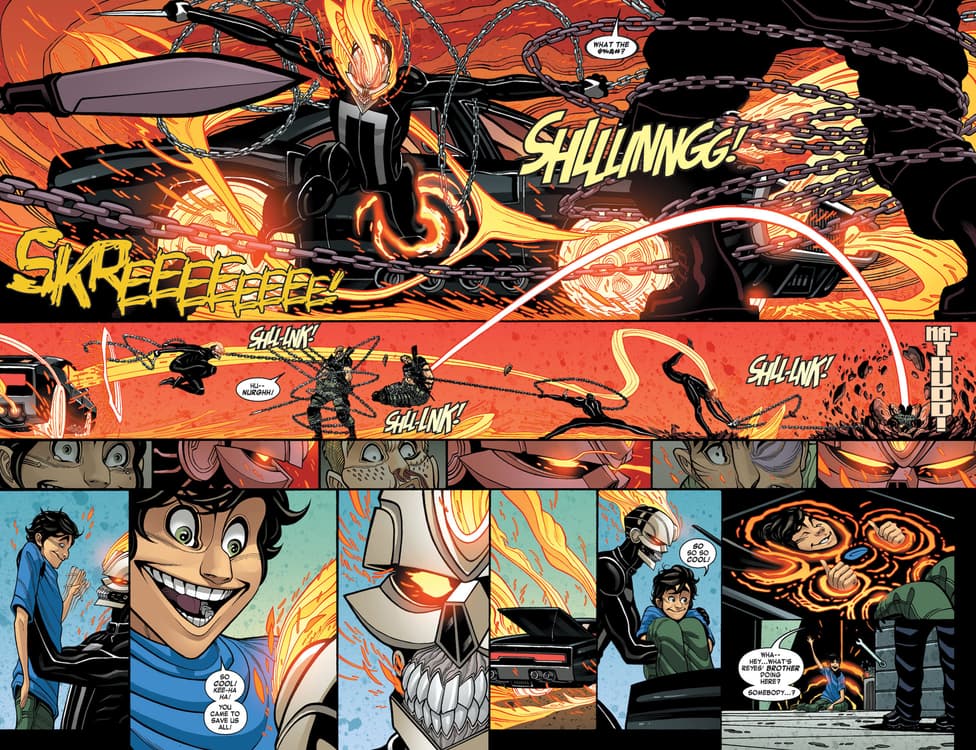 ALL-NEW GHOST RIDER (2014) #5 pages by Felipe Smith and Tradd Moore