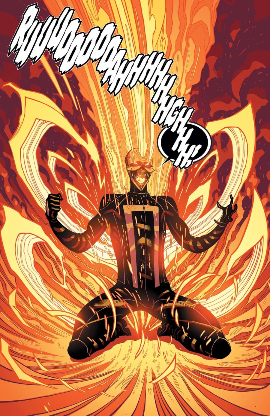 ALL-NEW GHOST RIDER (2014) #1 page by Felipe Smith and Tradd Moore