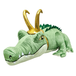 Alligator Loki Plush  / shop it <a href=https://www.shopdisney.com/alligator-loki-plush-31-pre-order-412341904594.html>here</a>