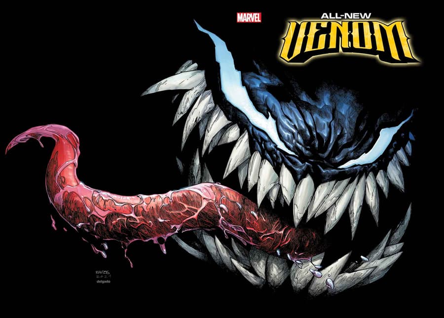 ALL-NEW VENOM #1 Wraparound Variant Cover by HUMBERTO RAMOS