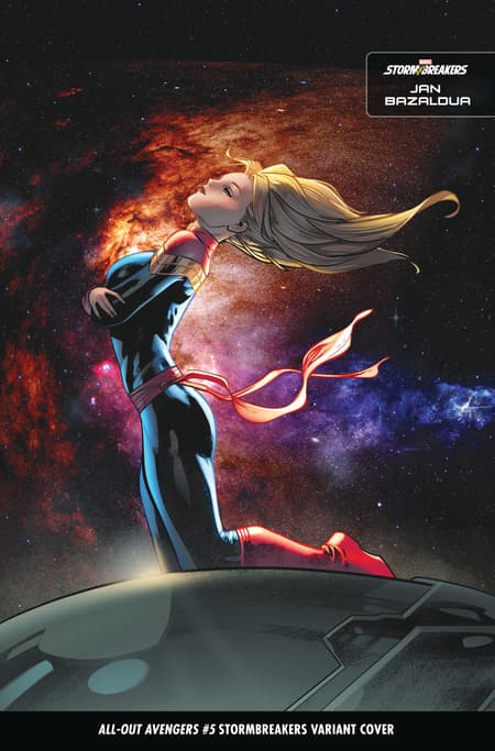 ALL-OUT AVENGERS #5 STORMBREAKERS VARIANT COVER by JAN BAZALDUA