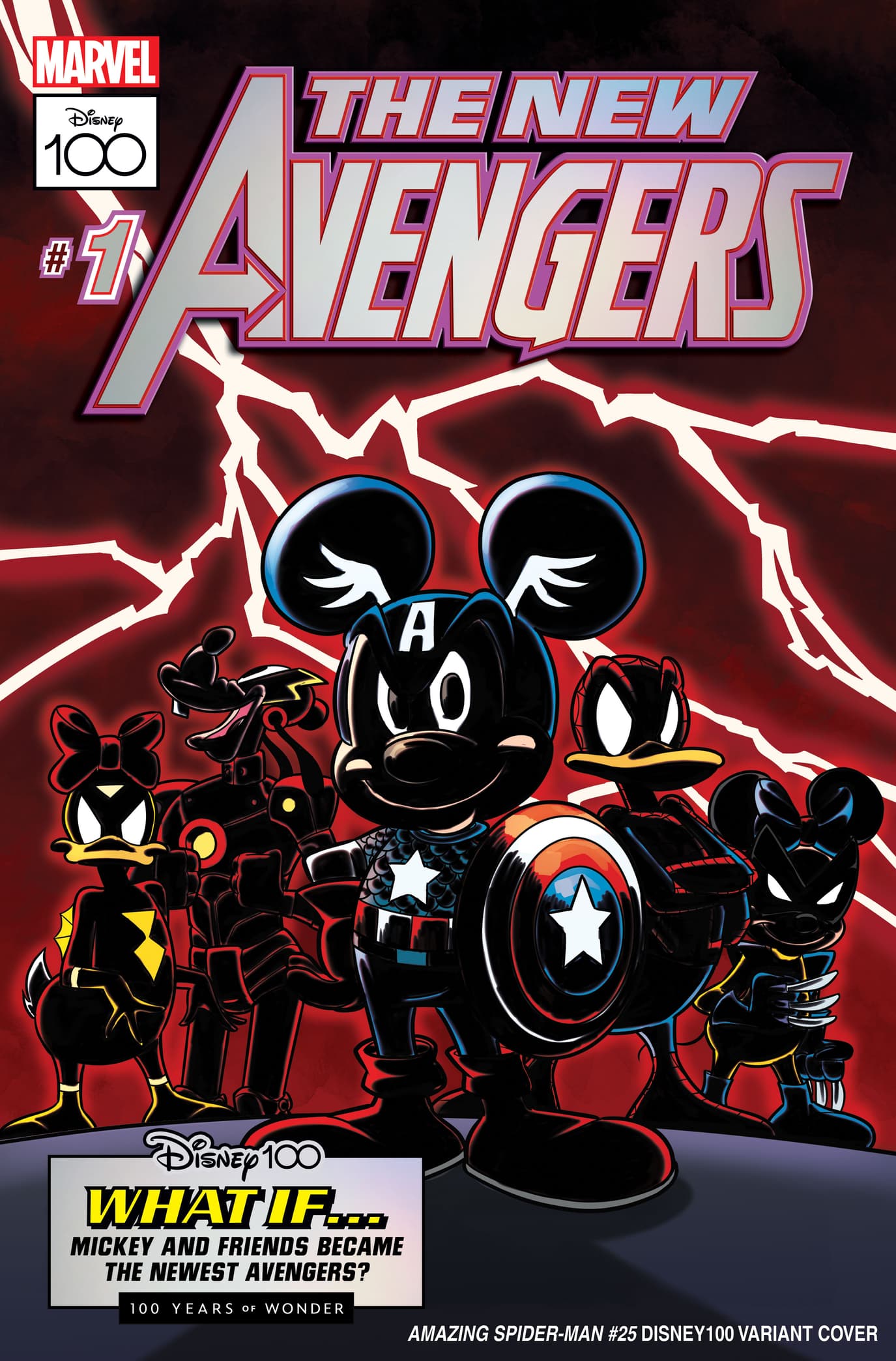 Marvel Comics Celebrates 100 Years of Disney with Variant Covers Starring Mickey  Mouse, Minnie Mouse, and More