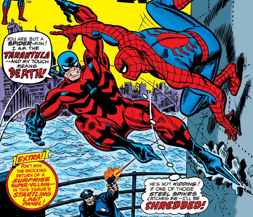 Tarantual vs Spider-Man