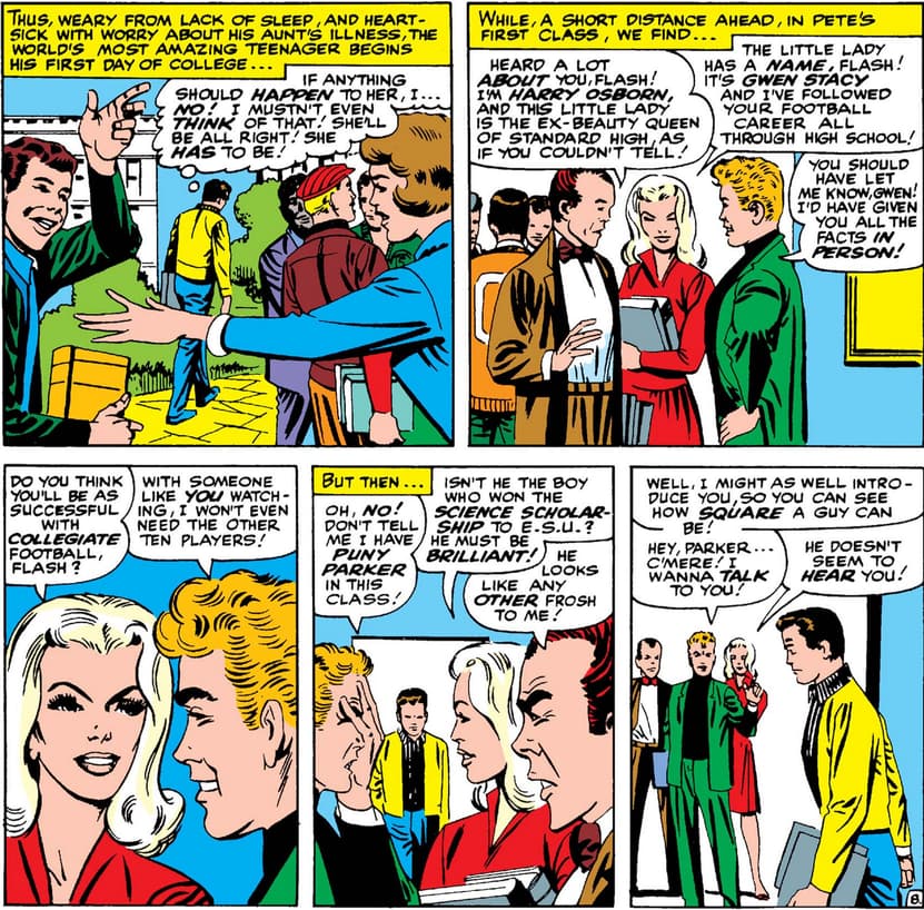 Gwen Stacy's introduction