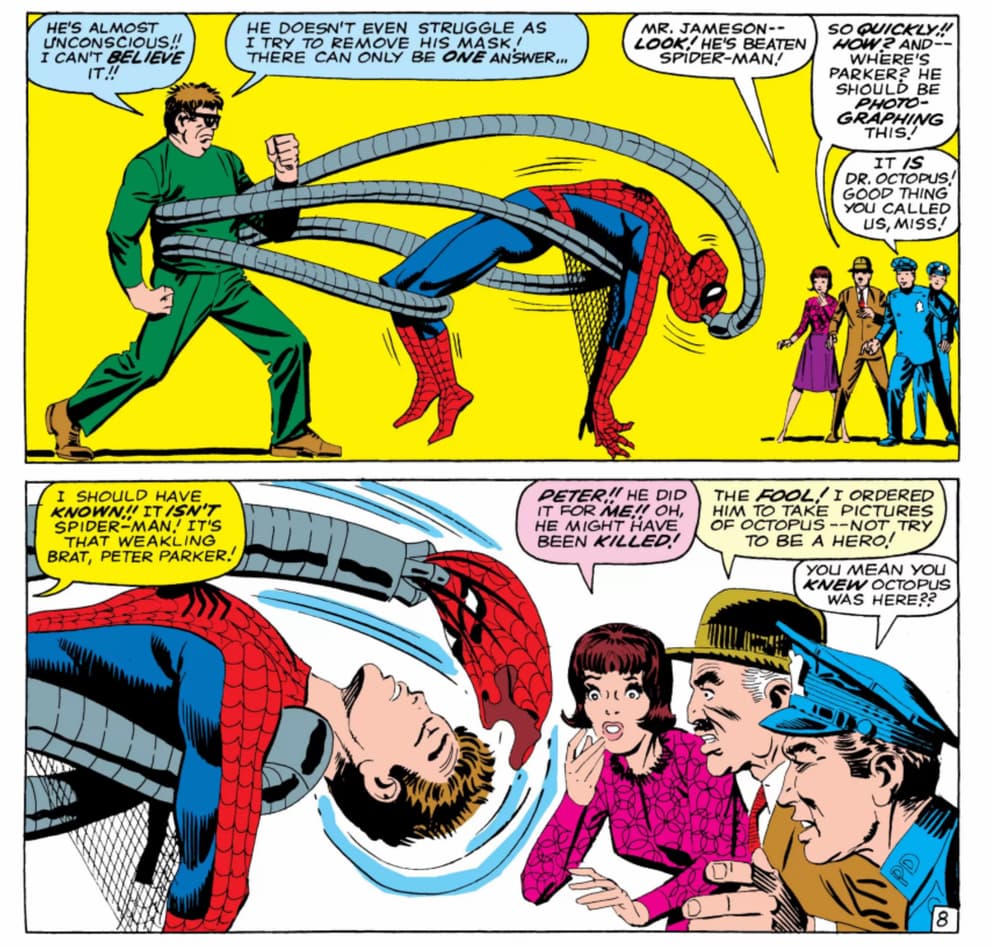 Doctor Octopus (Otto Octavius) In Comics Powers, Enemies, History