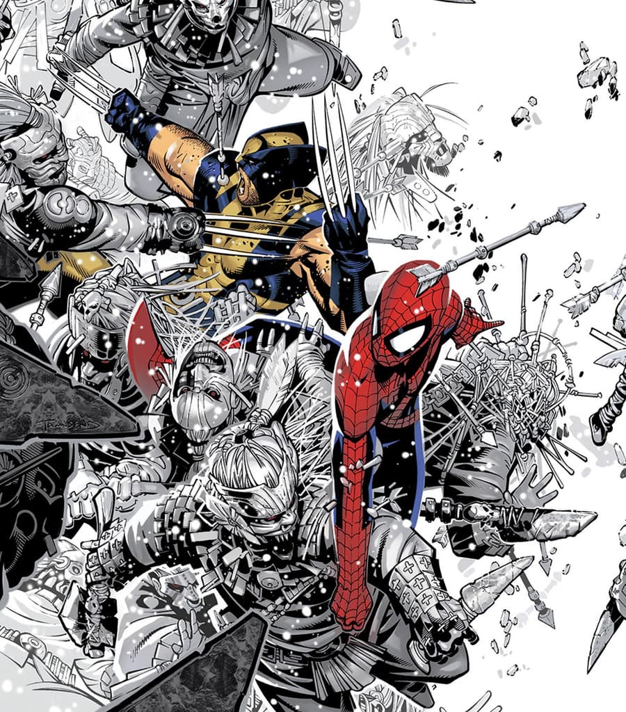 AMAZING SPIDER-MAN (1999) #555 cover by Chris Bachalo