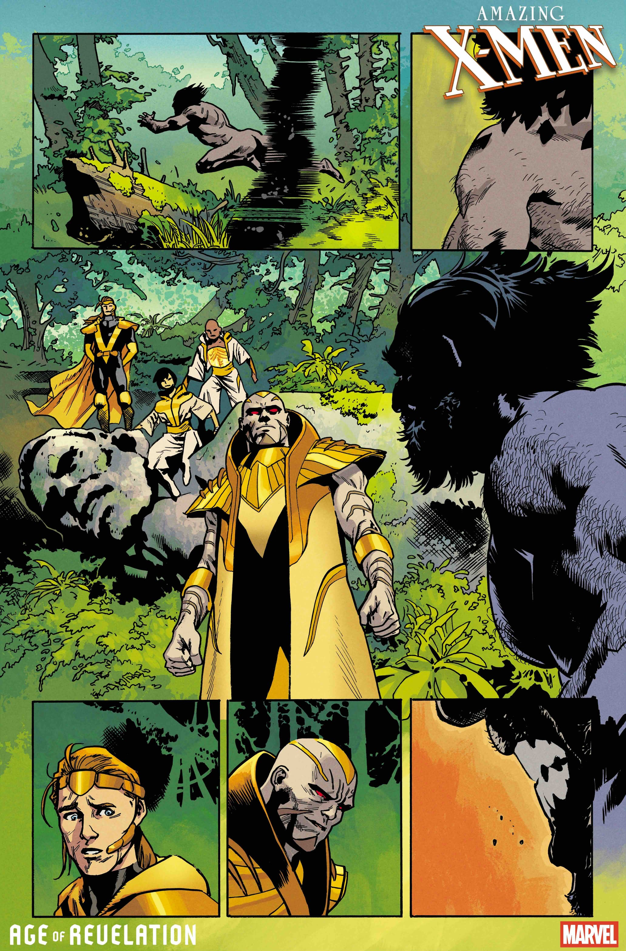 AMAZING X-MEN #1 Art by MAHMUD ASRAR
