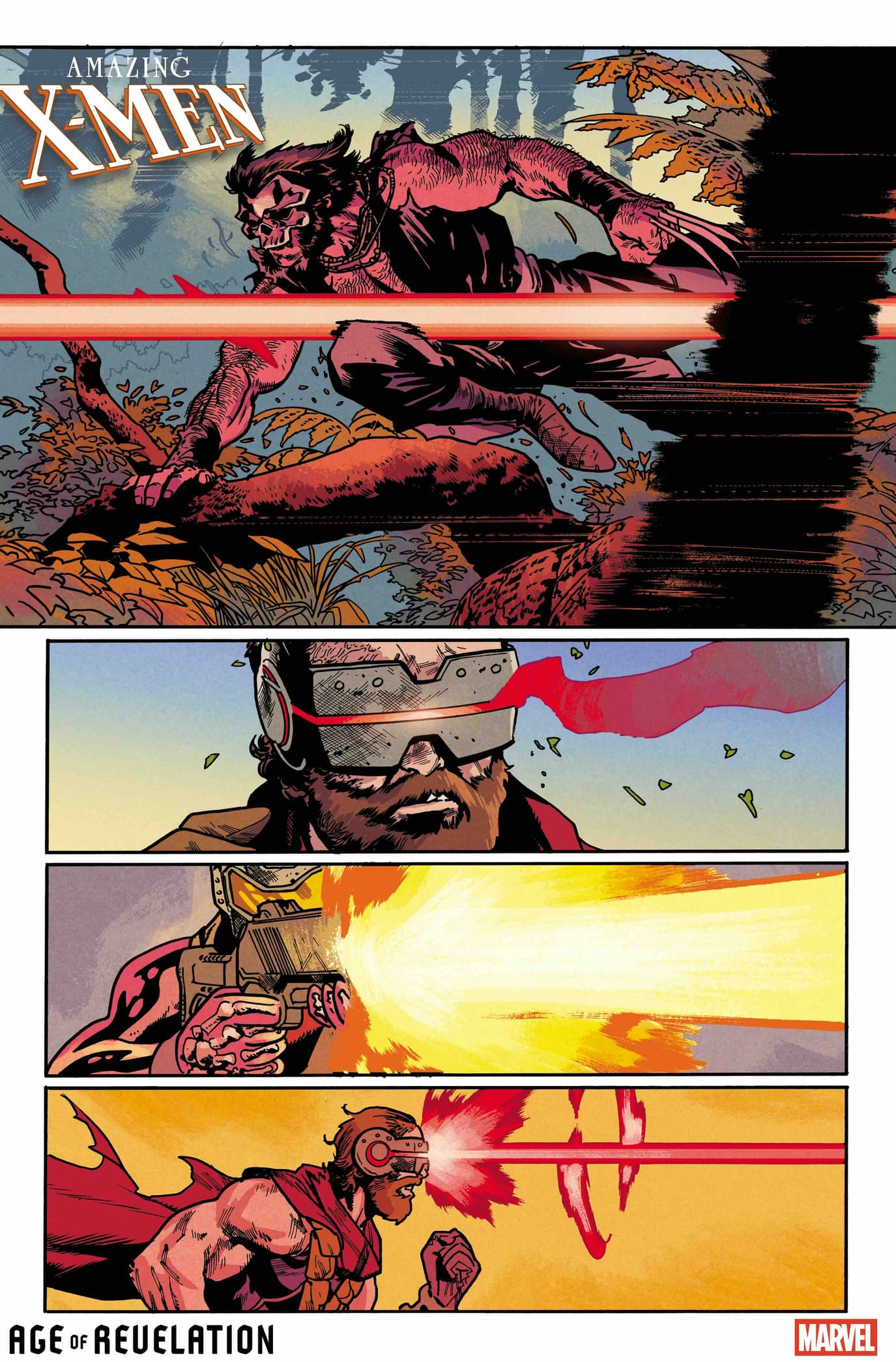 AMAZING X-MEN #1 Art by MAHMUD ASRAR