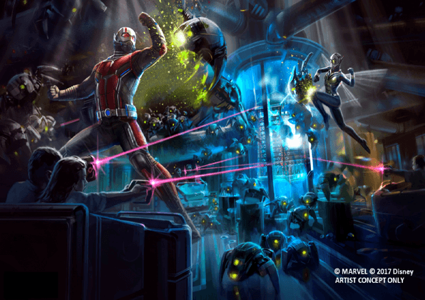 Ant Man and The Wasp Nano Battle Debuts March 2019 at Hong Kong Disneyland Marvel