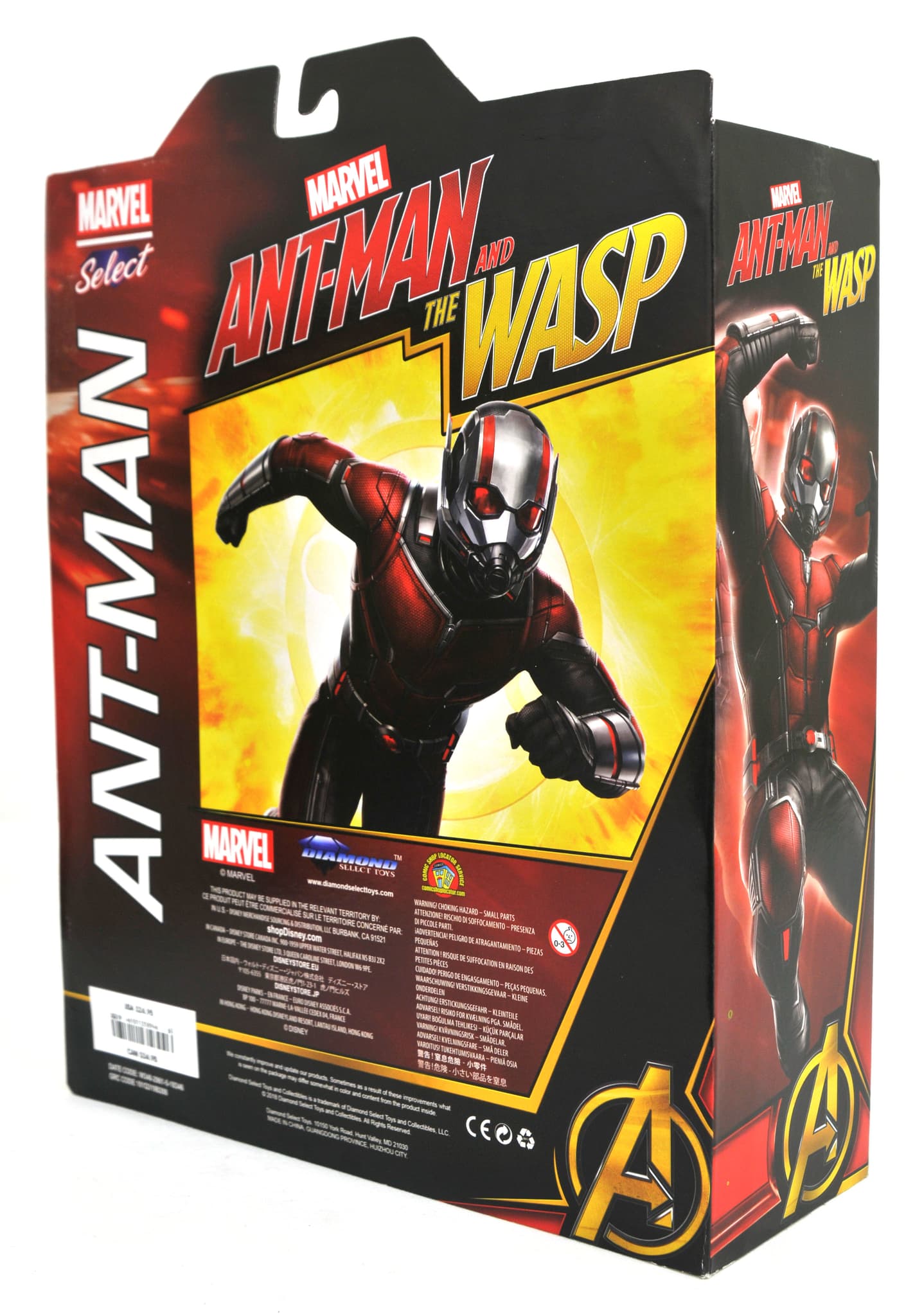 Ant-Man and the Wasp Toys Set (This is a bundle of 2 Diamond Select toys) store