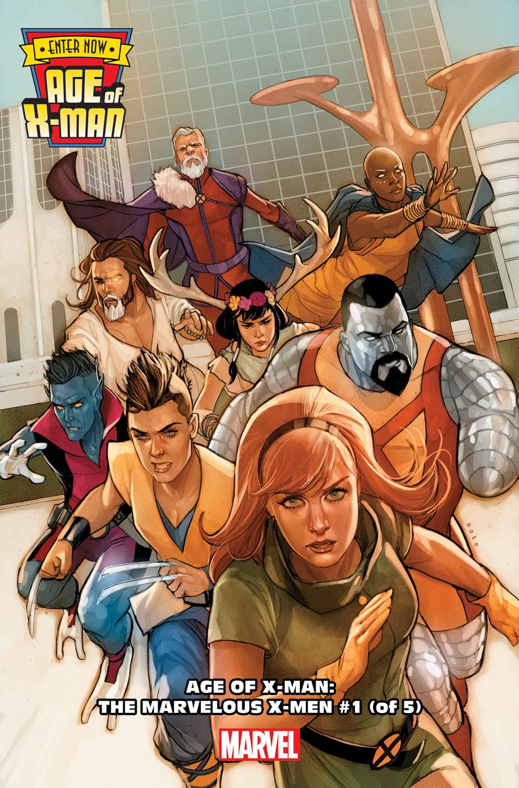 Age of X-Man: The Marvelous X-Men #1 cover by Phil Noto