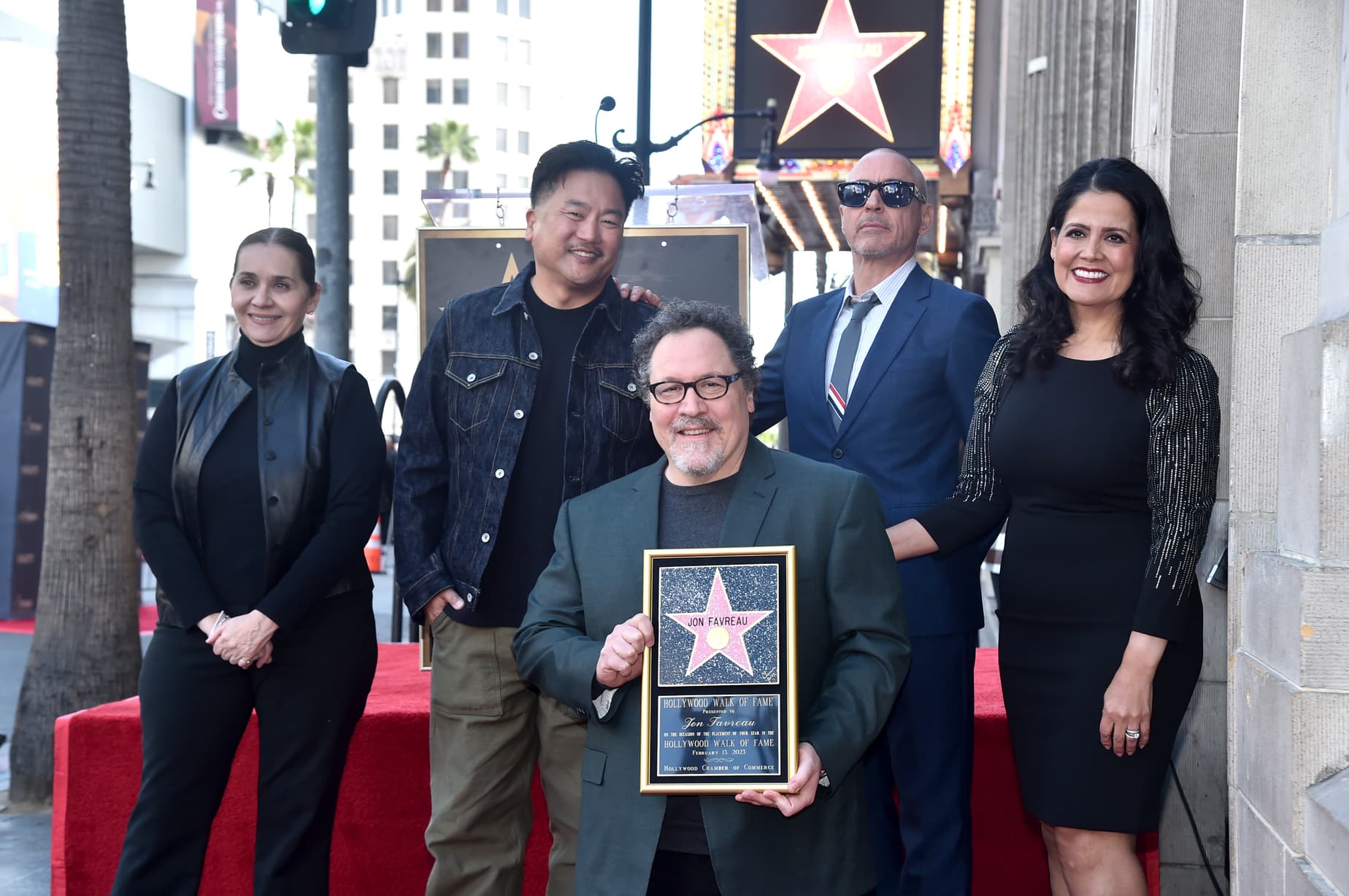 jon favreau - hollywood walk of fame