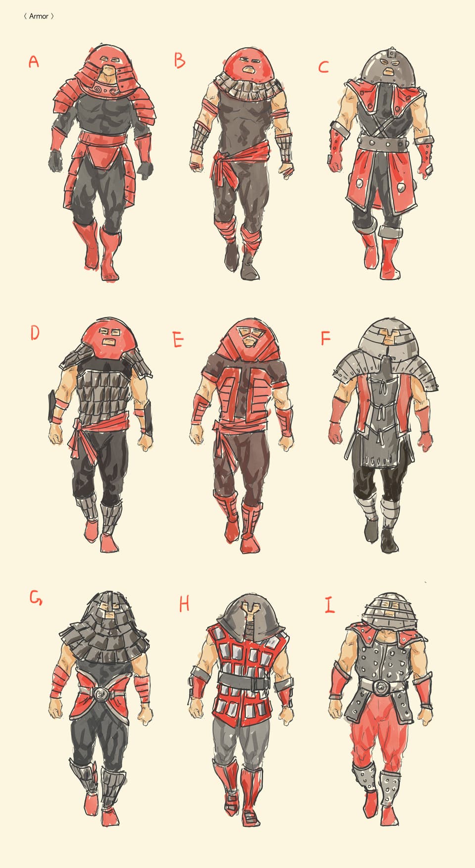 Kid Juggernaut preliminary designs by Minkyu Jung