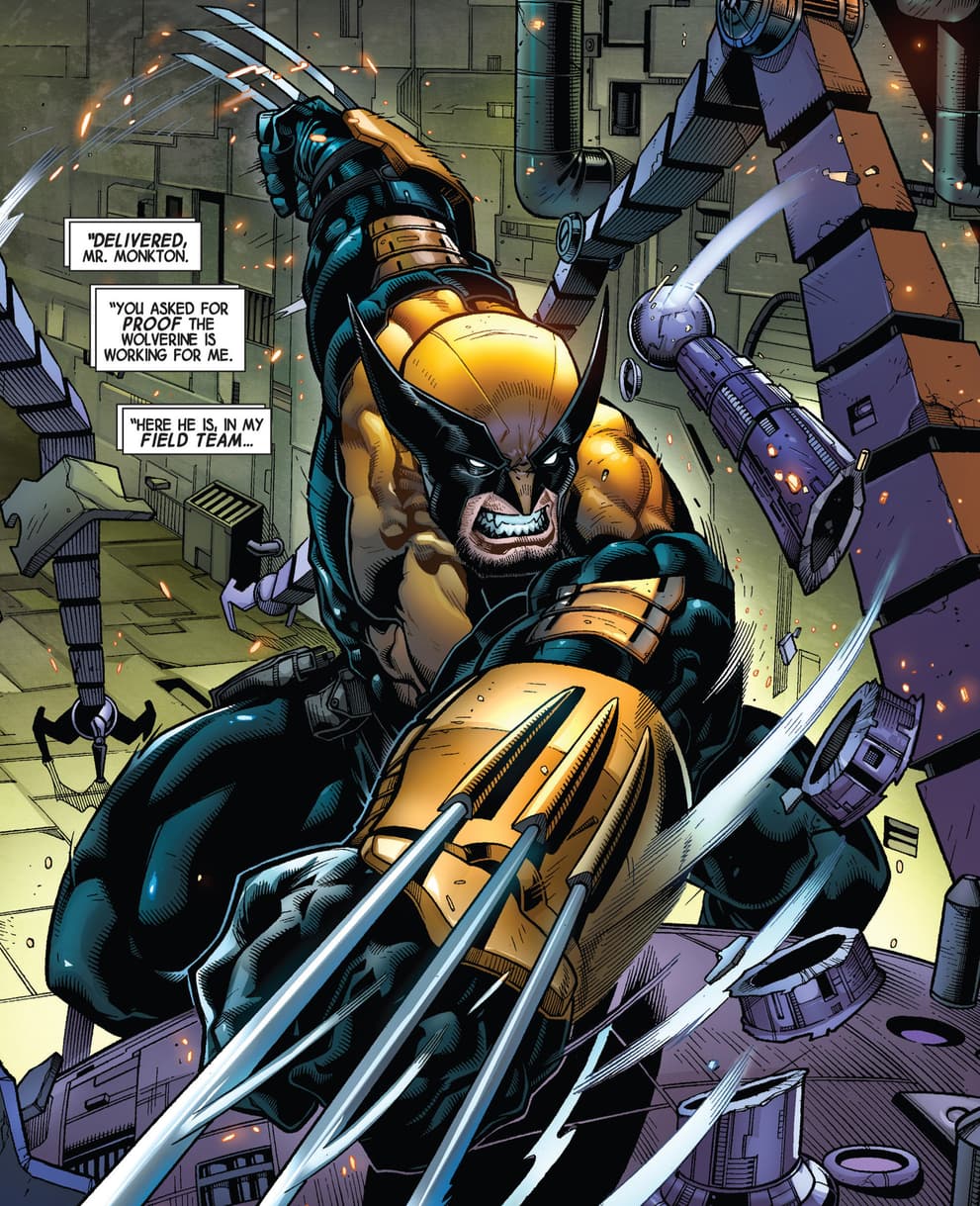 WOLVERINE (2014) #1 artwork by Ryan Stegman, Mark Morales, and David Curiel