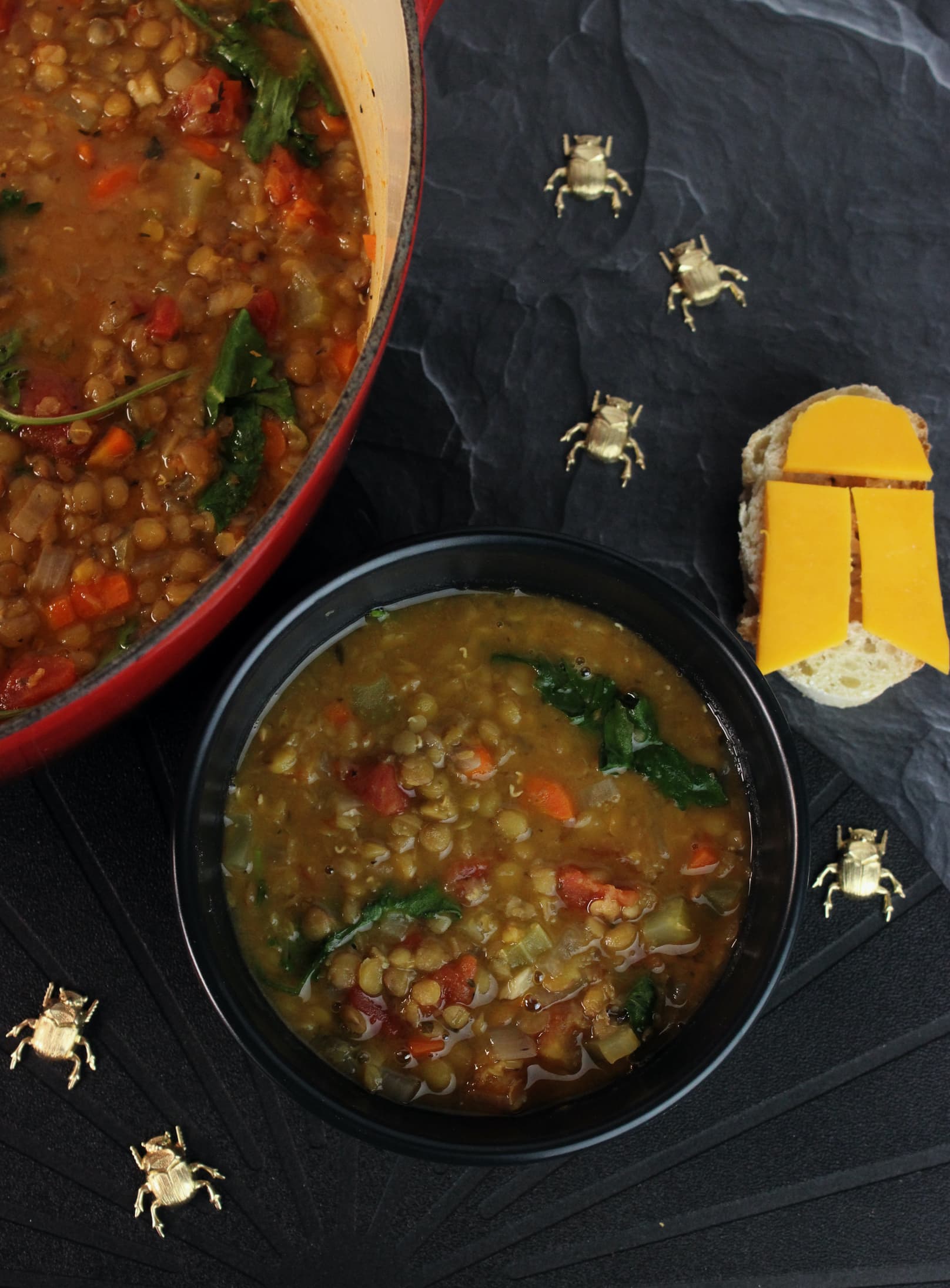 Moon Knight-Inspired Lentil Soup Recipe by Jenn Fujikawa