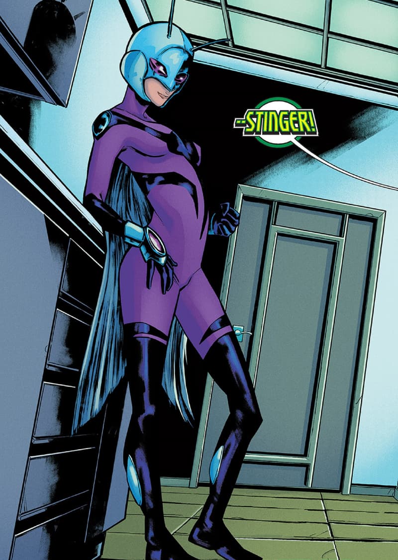Cassie as Stinger in THE ASTONISHING ANT-MAN (2015) #6!