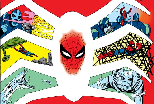 Steve Ditko Amazing Spider-Man cover