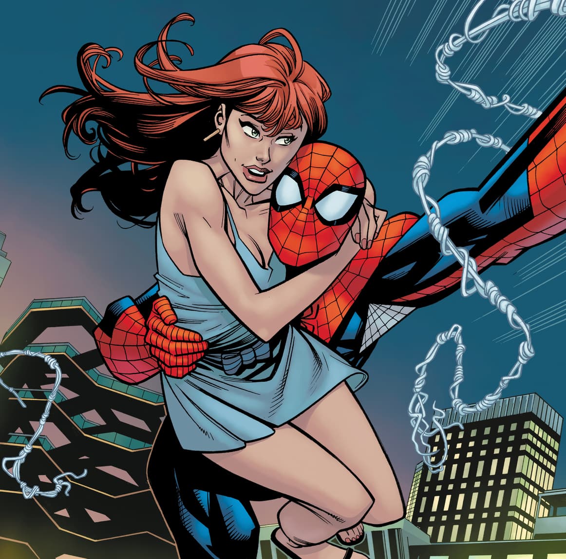 AMAZING SPIDER-MAN #24 Interior art by Ran Ottley with inks by Mark Morales and Cliff Rathburn, with colors by Nathan Fairbairn