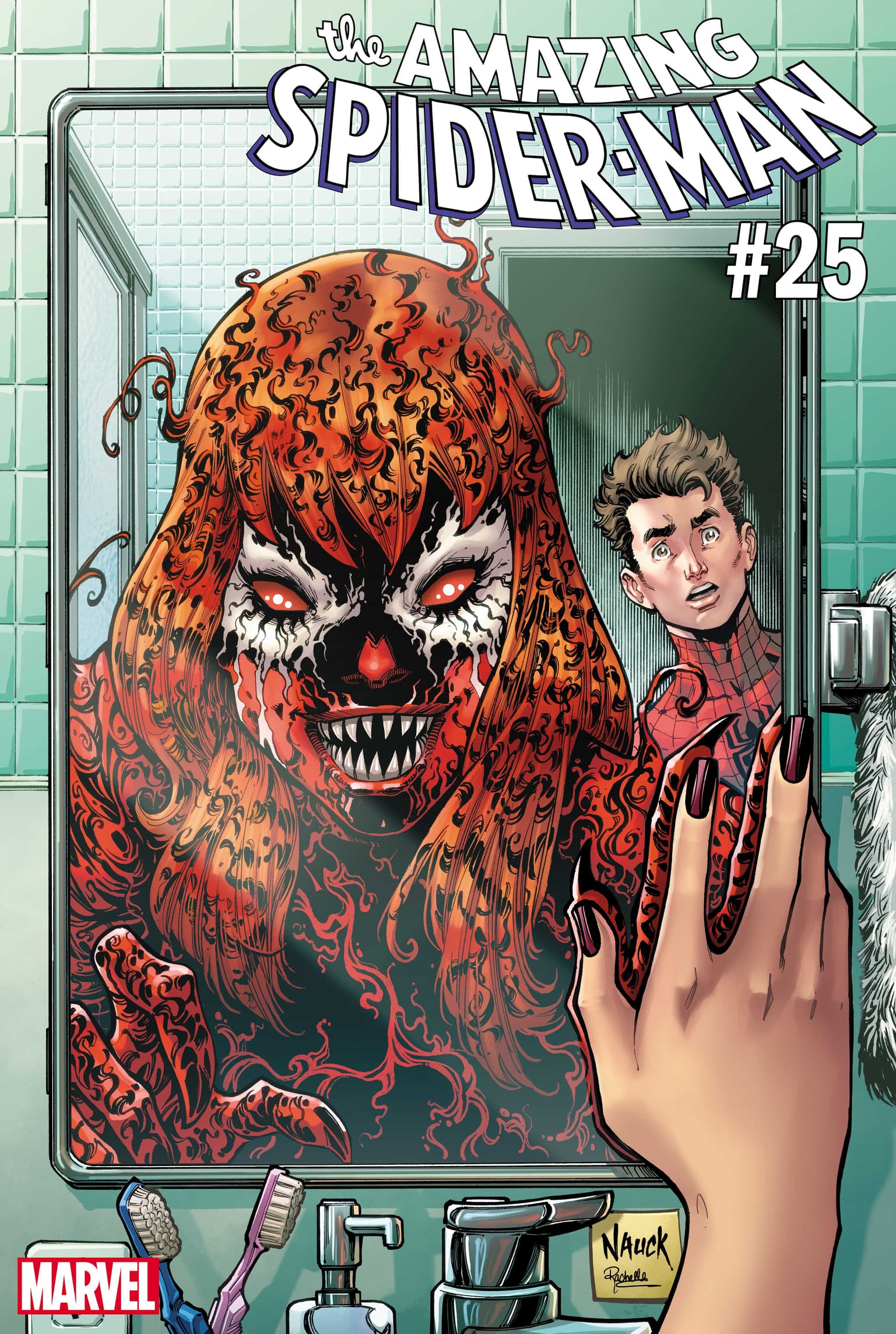 AMAZING SPIDER-MAN #25 by Todd Nauck