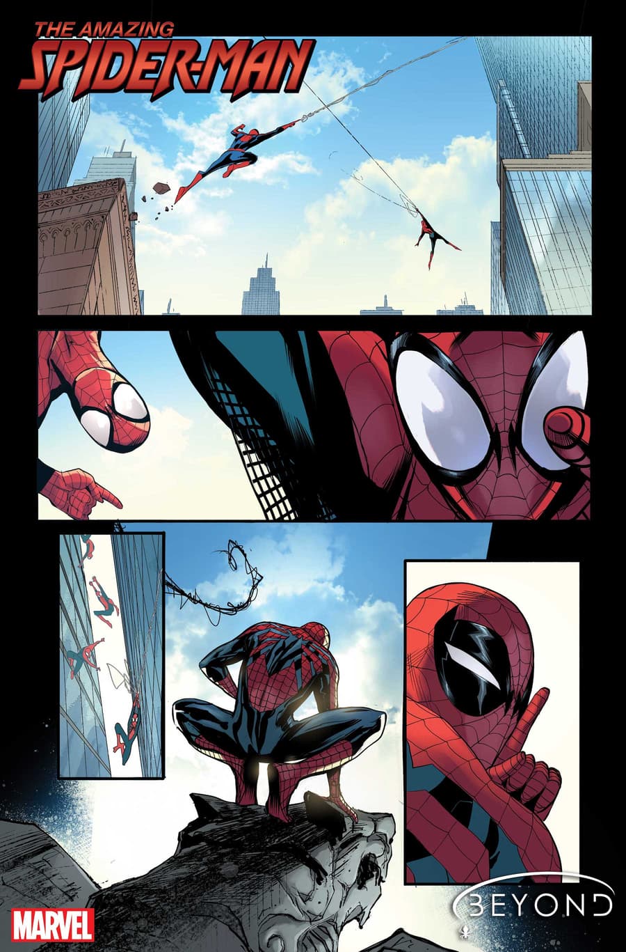 AMAZING SPIDER-MAN #75 preview art by Patrick Gleason with colors by Marcio Menyz
