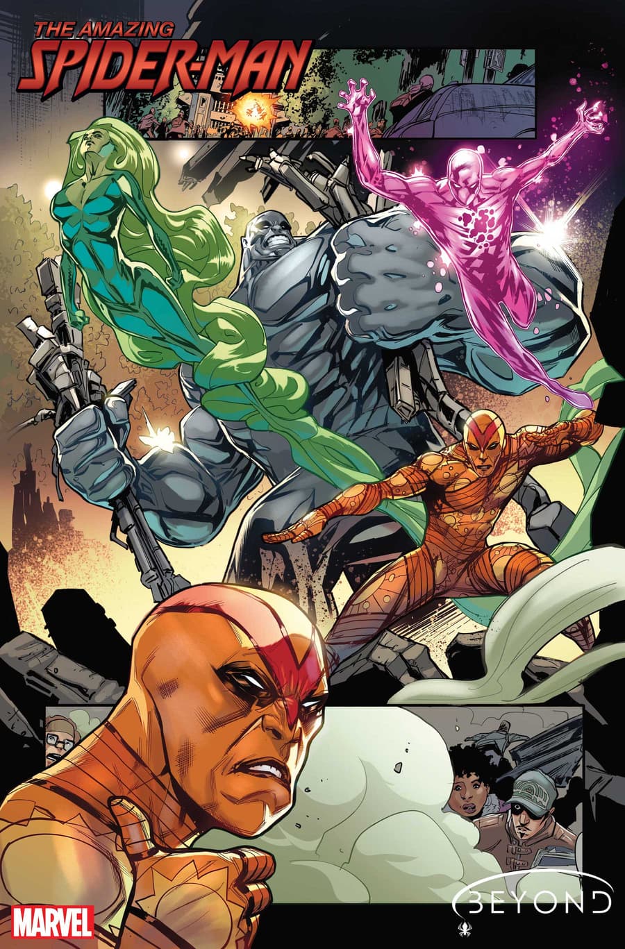 AMAZING SPIDER-MAN #75 preview art by Patrick Gleason with colors by Marcio Menyz