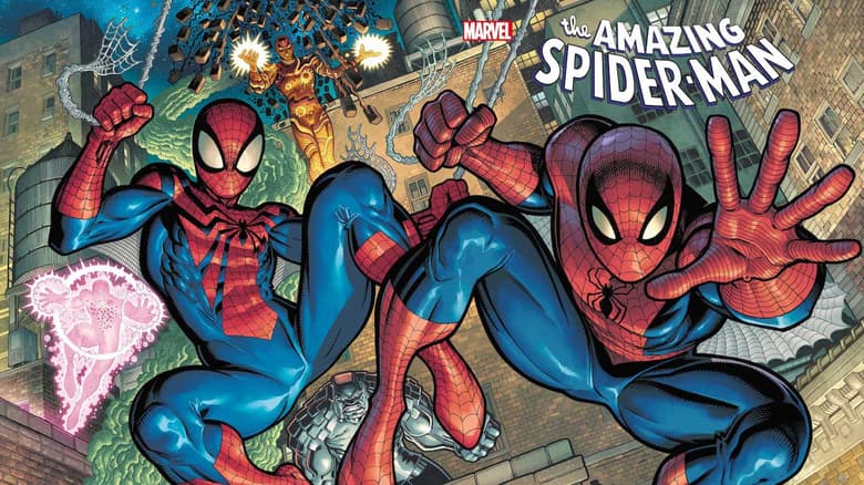 Peter Parker and Ben Reilly Swing into Action on Arthur Adams' 'Amazing  Spider-Man' #75 Cover | Marvel