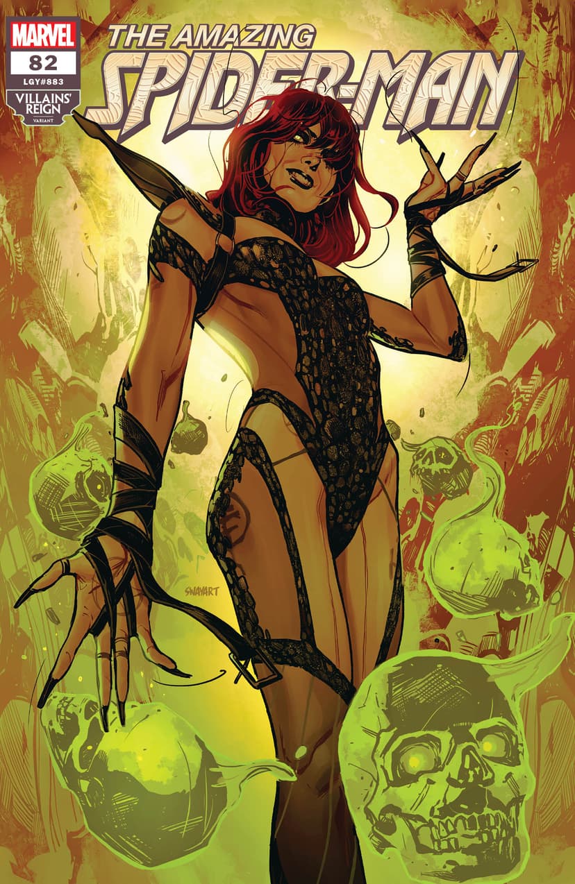 AMAZING SPIDER-MAN 82 Villains’ Reign Variant Cover by JOSHUA “SWAY” SWABY