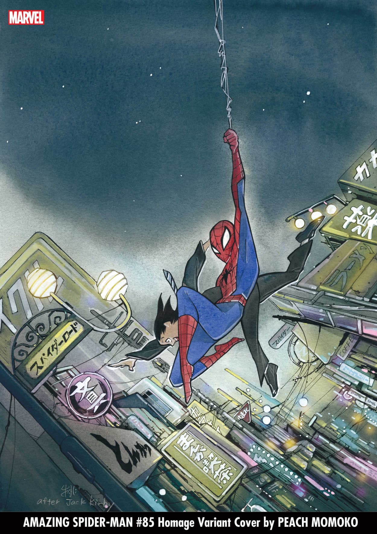 AMAZING SPIDER-MAN #85 Homage Variant Cover by PEACH MOMOKO