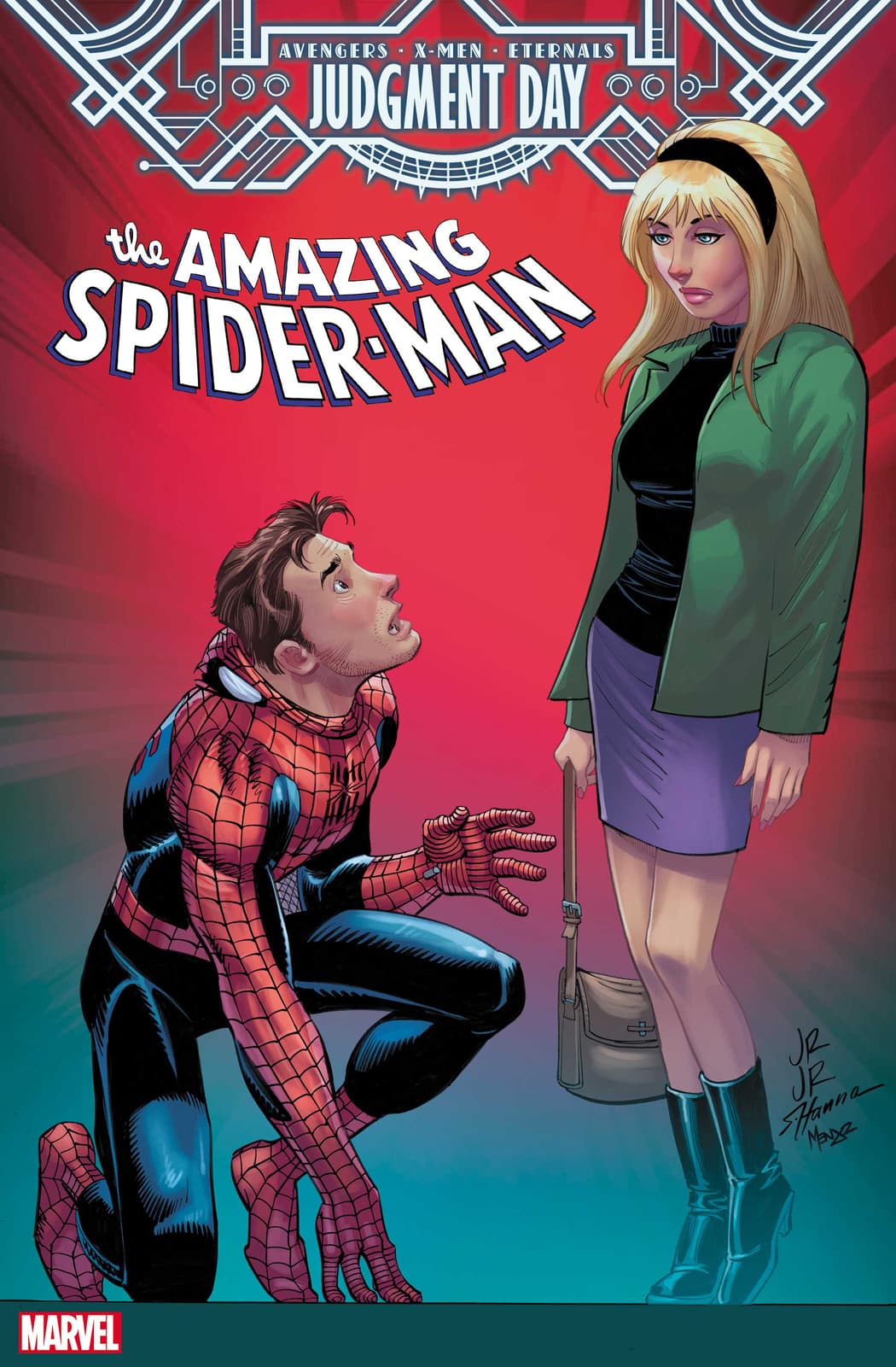 AMAZING SPIDER-MAN #10 cover by John Romita Jr.