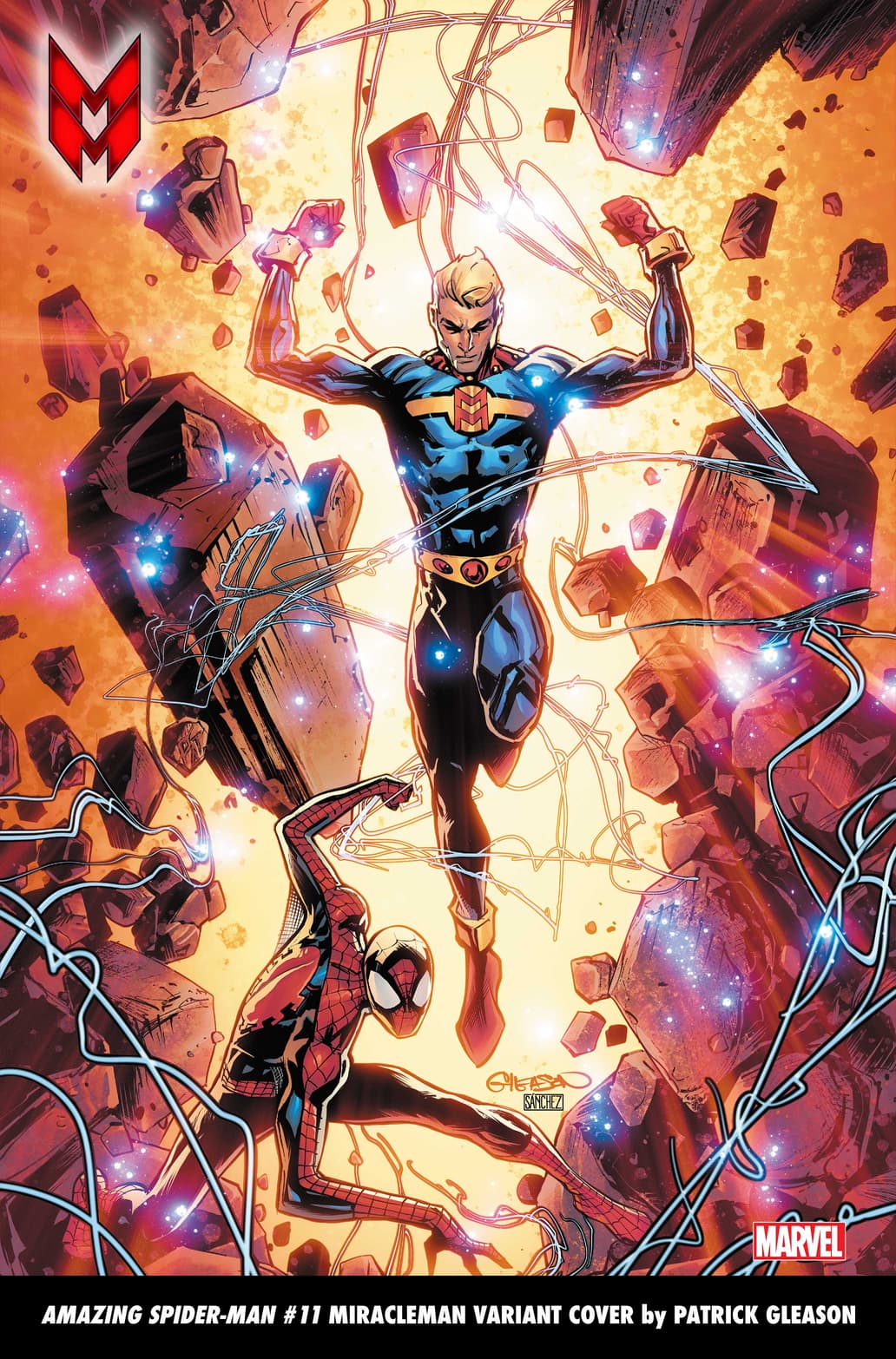 AMAZING SPIDER-MAN #11 MIRACLEMAN VARIANT COVER by PATRICK GLEASON, On Sale in October