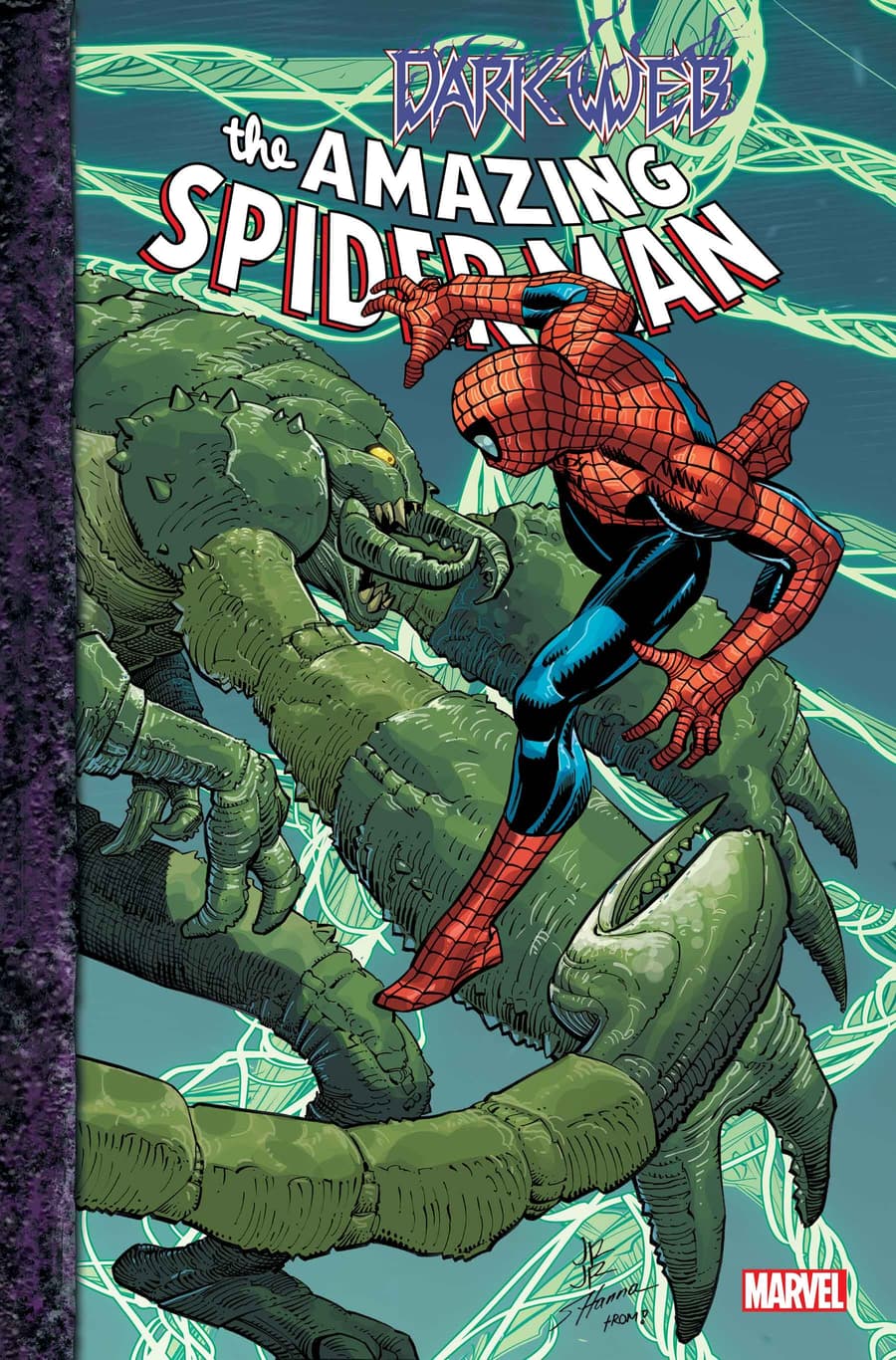 Cover to AMAZING SPIDER-MAN (2022) #18 by John Romita Jr..