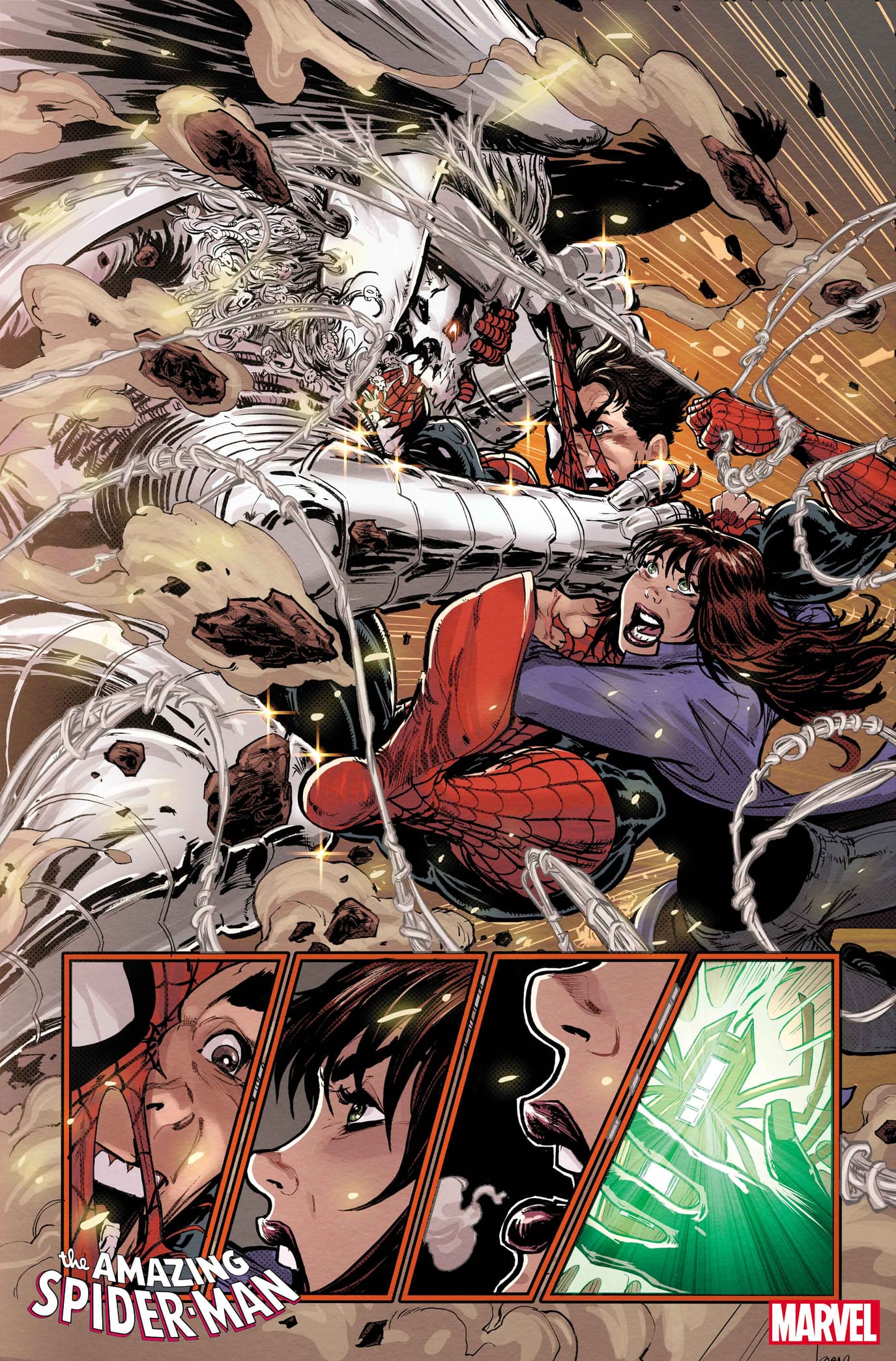 AMAZING SPIDER-MAN #25 Interior Artwork by Kaare Andrews