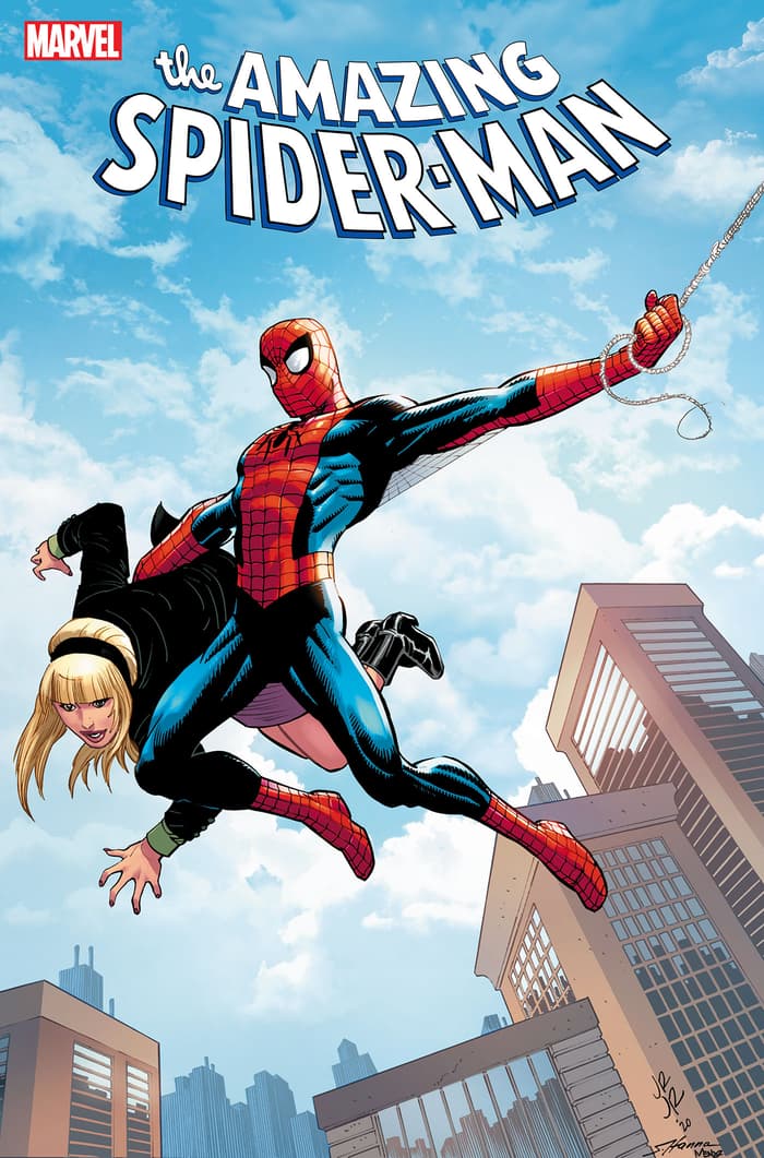 AMAZING SPIDER-MAN #25 Gwen Stacy Variant Cover by JOHN ROMITA JR.