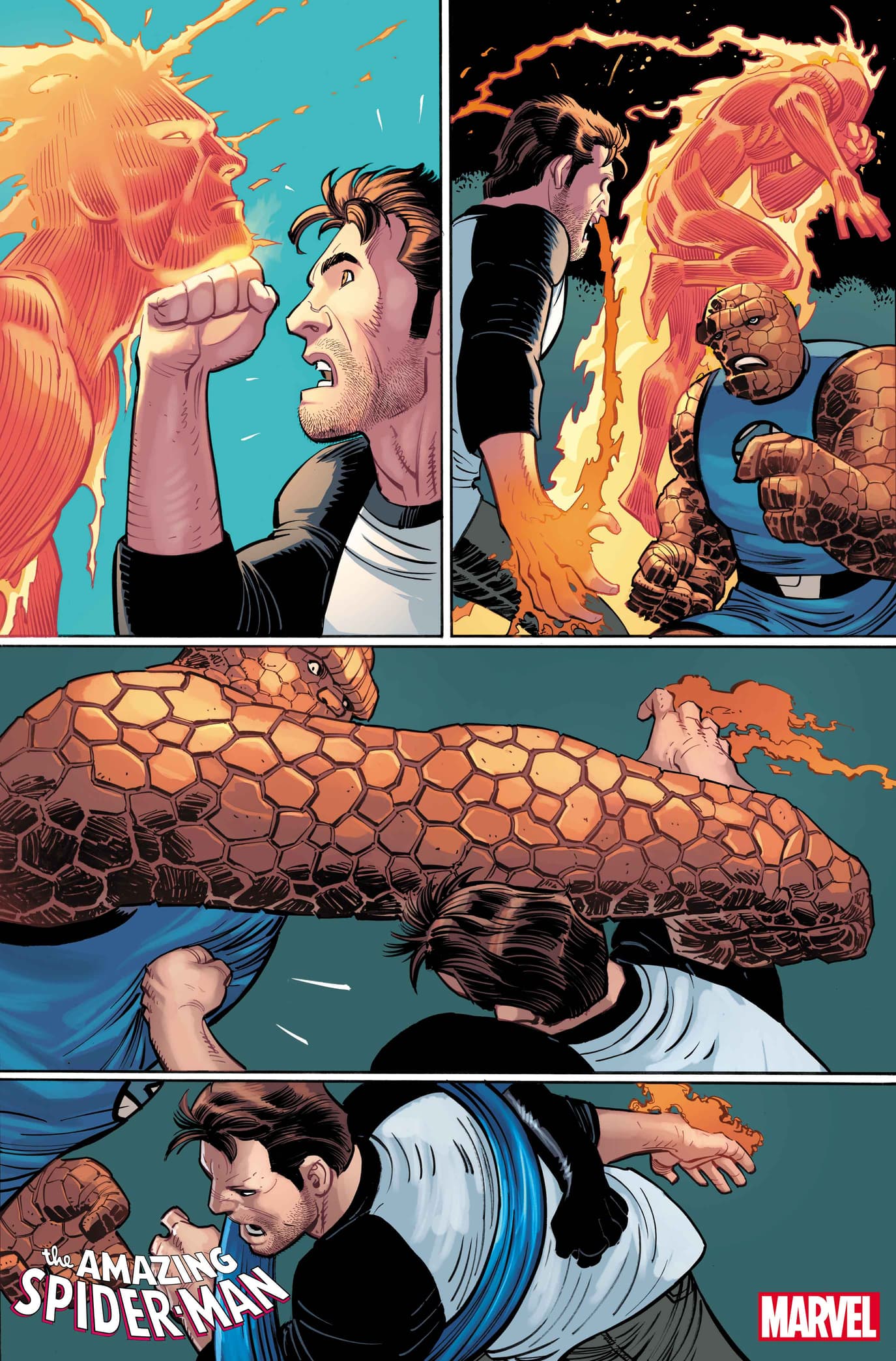 AMAZING SPIDER-MAN #25 Interior Artwork by John Romita Jr.