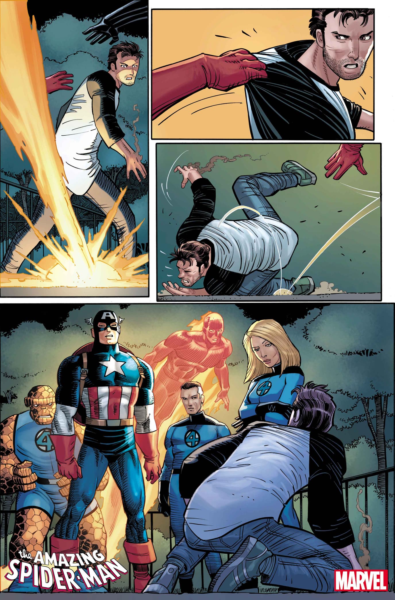 AMAZING SPIDER-MAN #25 Interior Artwork by John Romita Jr.