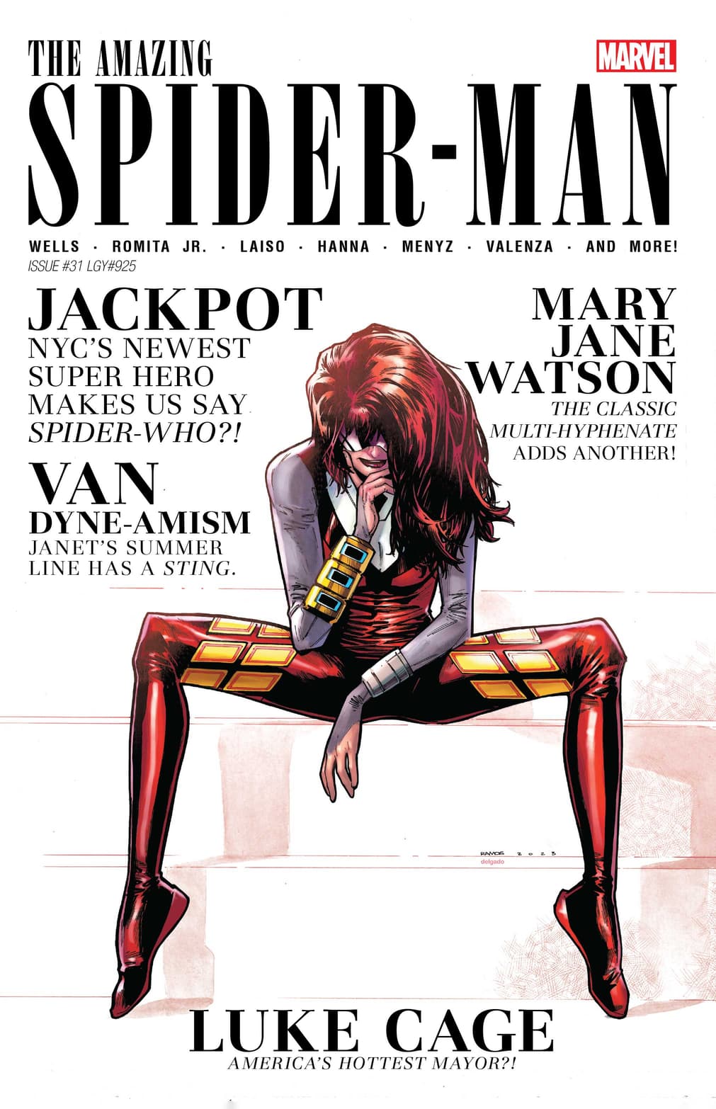 Mary Jane's First Outing As Jackpot In Amazing Spider-Man #31 Scores a  Second Printing