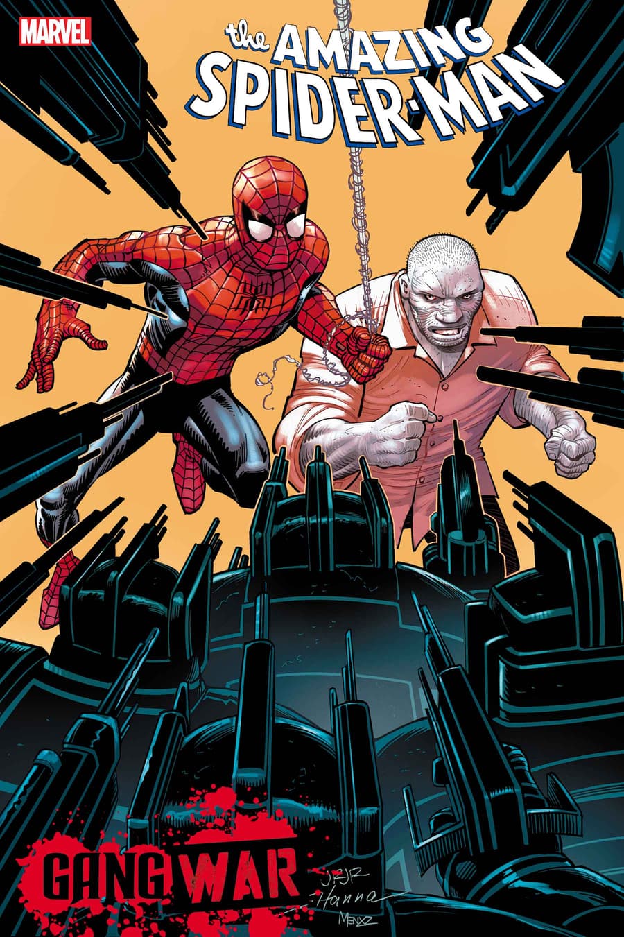 AMAZING SPIDER-MAN #40 cover by John Romita Jr.