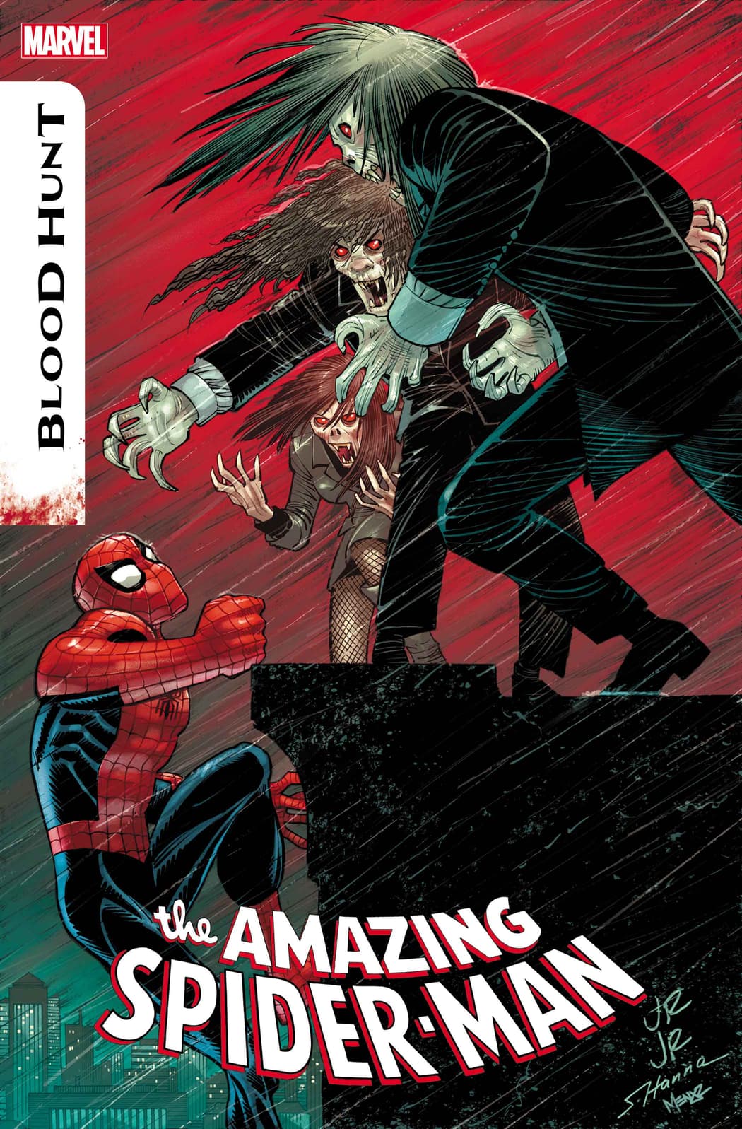 AMAZING SPIDER-MAN #49 cover by John Romita Jr.