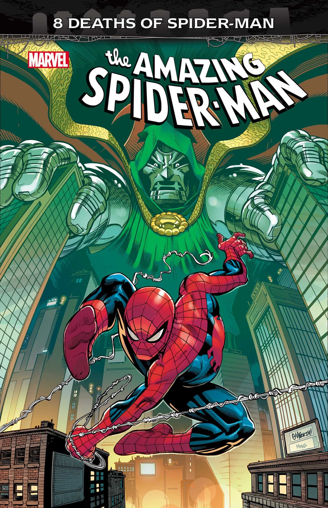 AMAZING SPIDER-MAN #61 cover by Ed McGuinness