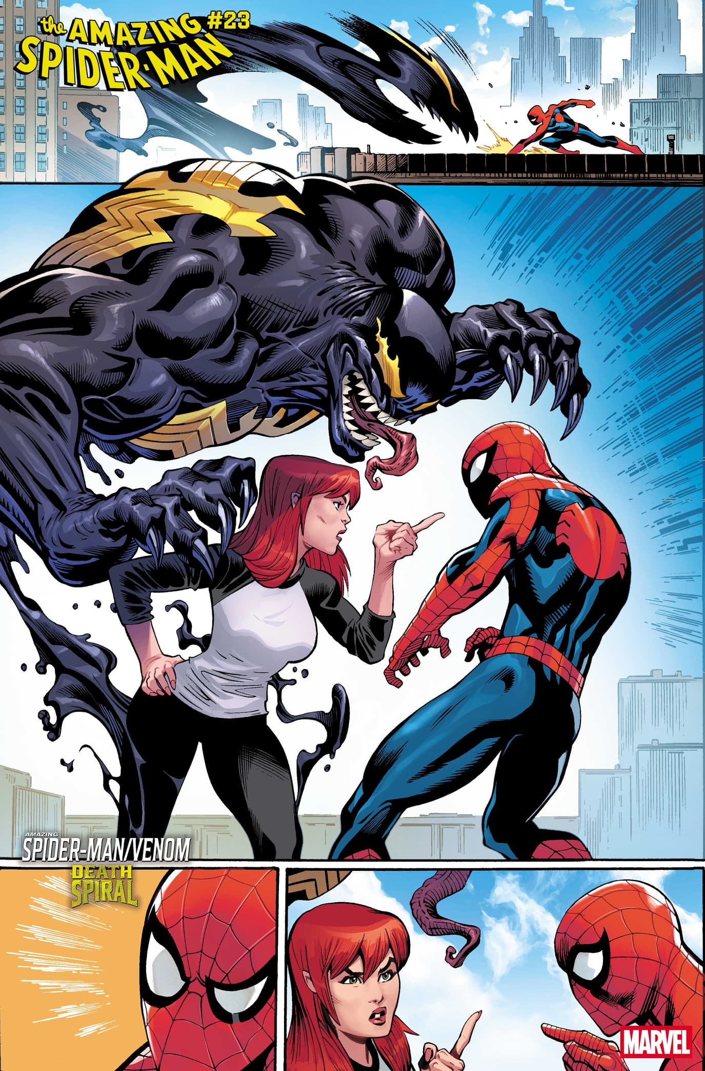 Step Into the Next Spider-Man, Venom, Carnage Crossover in